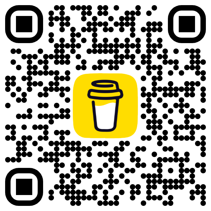 QR code af Buy Me a Coffee